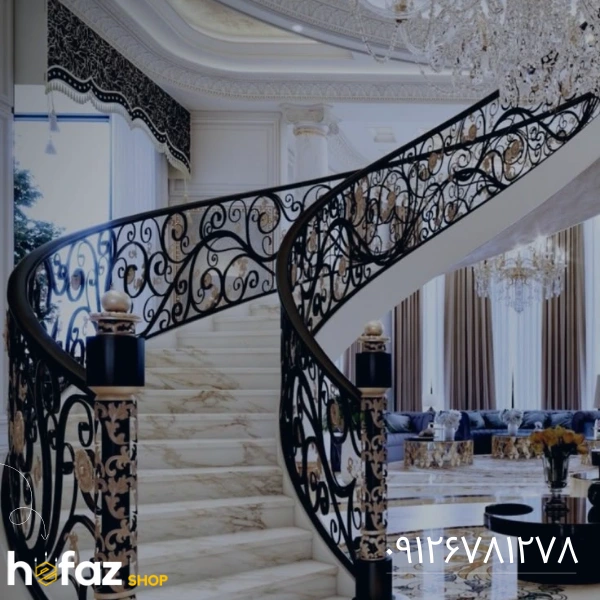 خرید نرده راه پله جدید